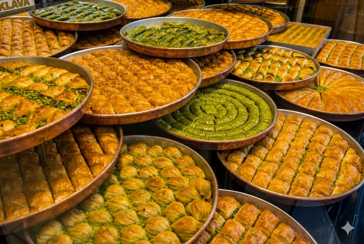 Bir Gaziantep pastanesi